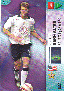 Gregg Berhalter USA Panini World Cup 2006 #55